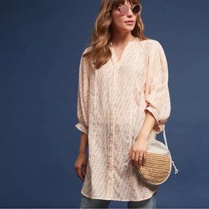 NWOT Athropologie Maeve Lena Yard Dyed Tunic Tunic